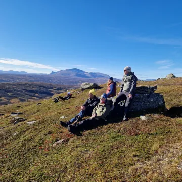 Vandring med utsikt
